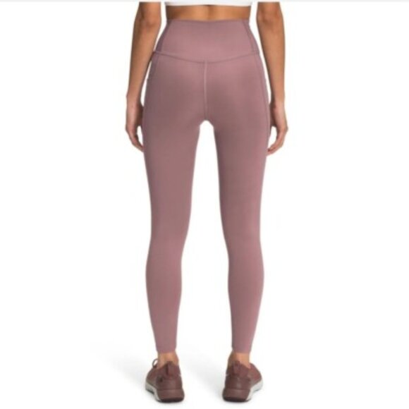 NEW The North Face Motivation High Rise 7/8 Pocket Tights Twilight Mauve Legging - Picture 2 of 3